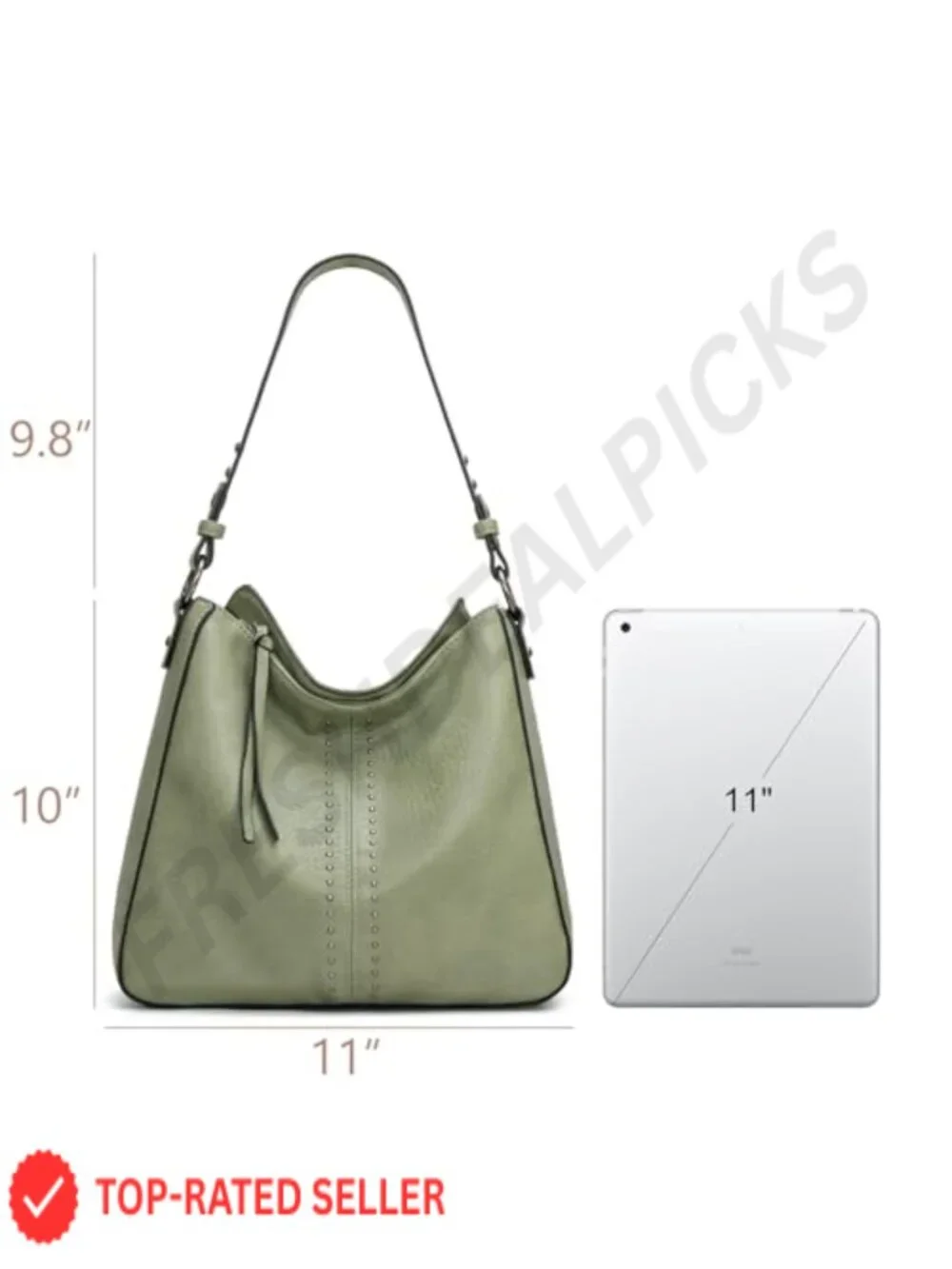 Vegan Leather Hobo Bag Women Top Handle Satchel Shoulder Purse Crossbody